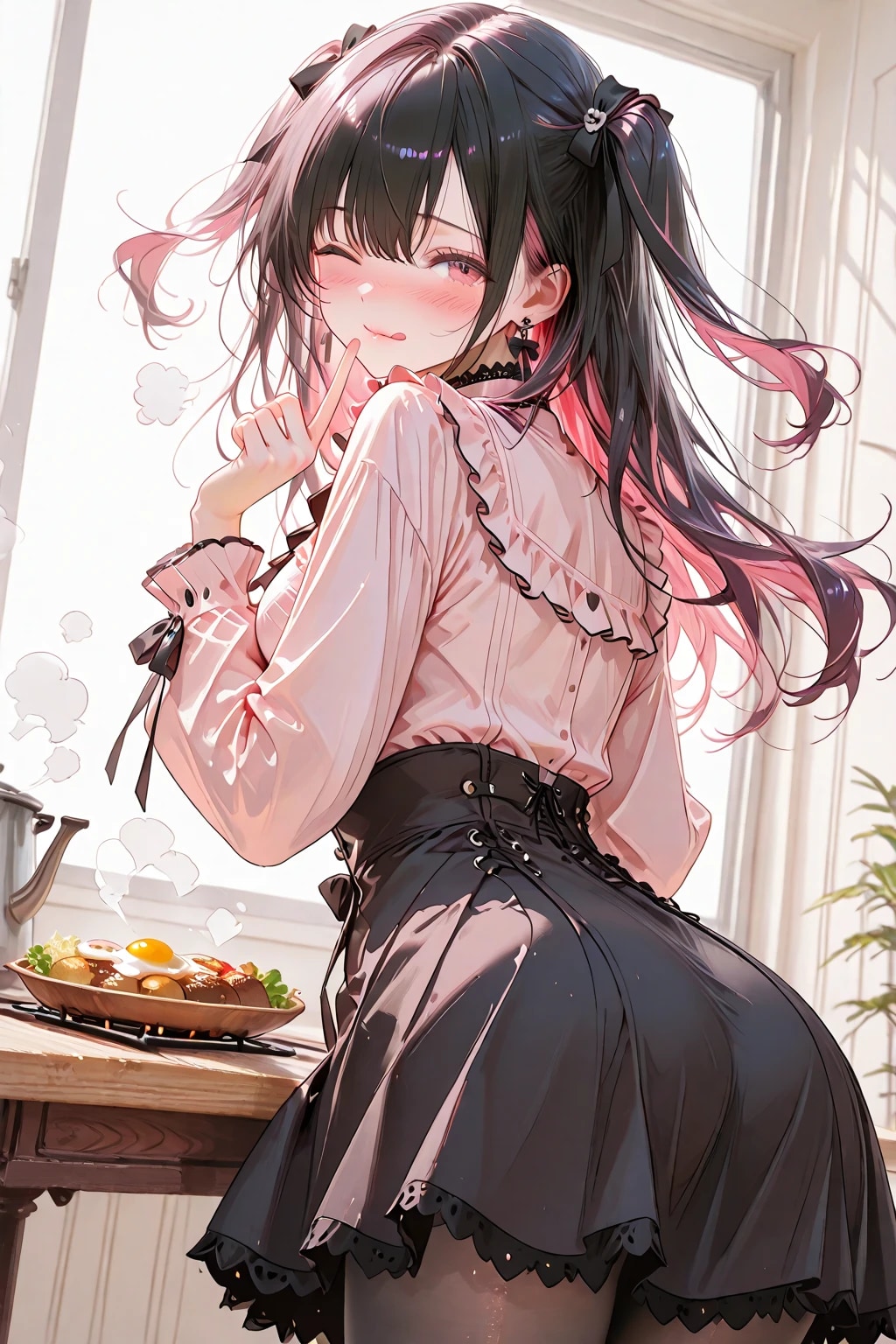 朝食できたよ～♡