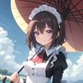 ご主人様もこっちに入って、ね？ 2枚目