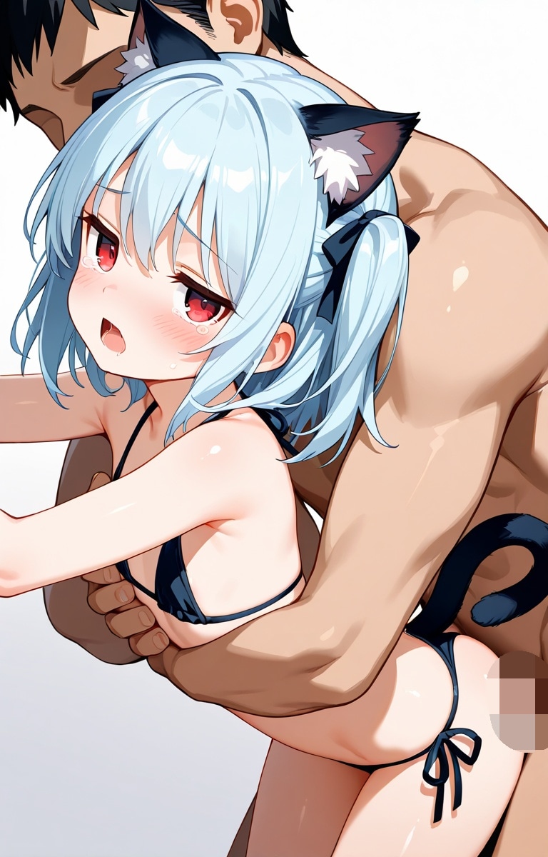 猫耳メイドビキニ「蒼依いろは」