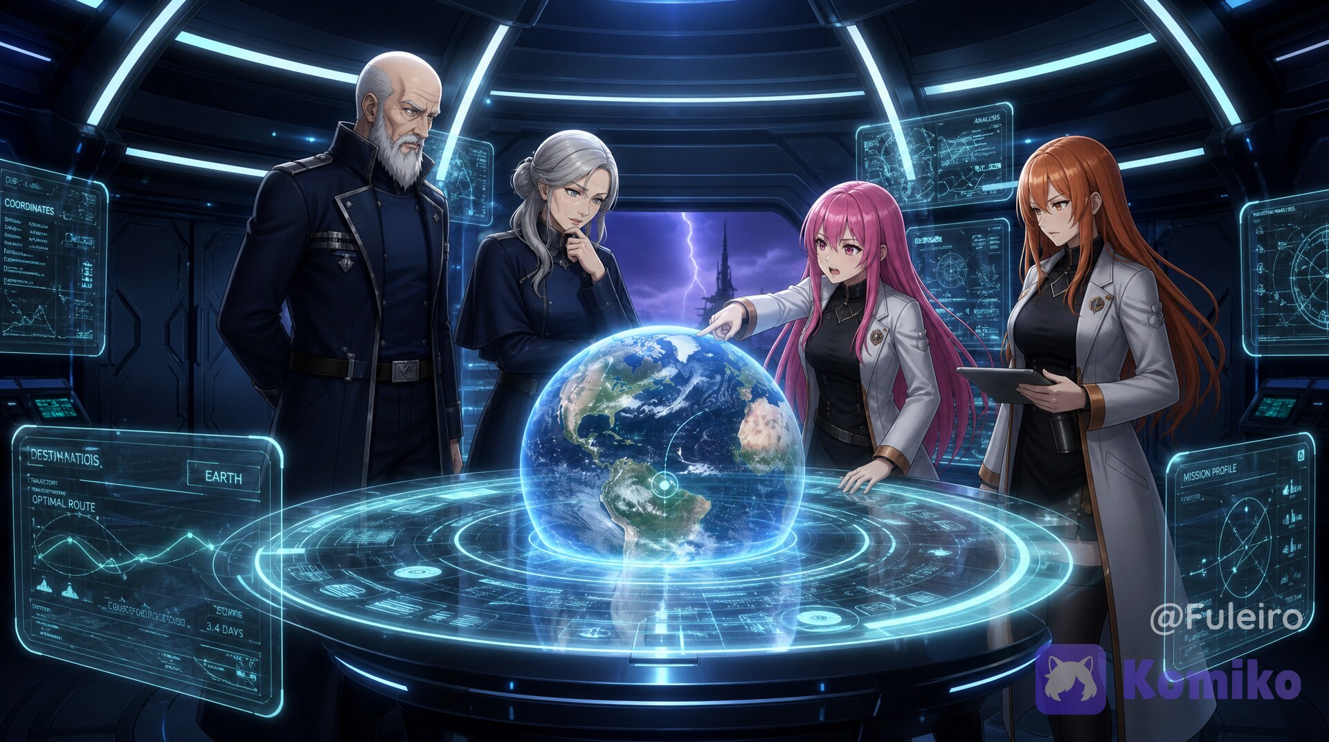 The great clash of the three worlds. | の人気AIイラスト・グラビア