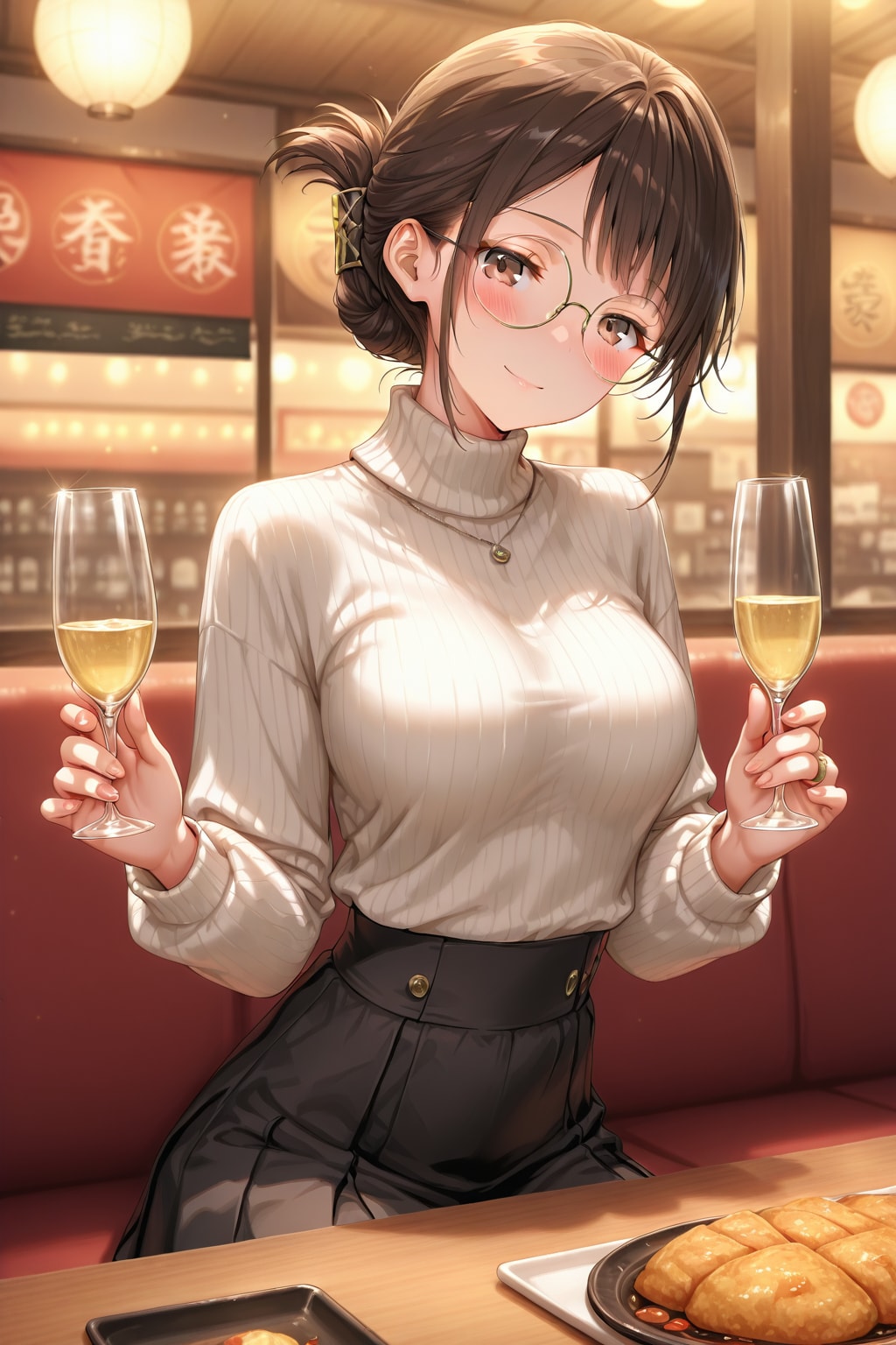 飲んで飲んで | の人気AIイラスト・グラビア