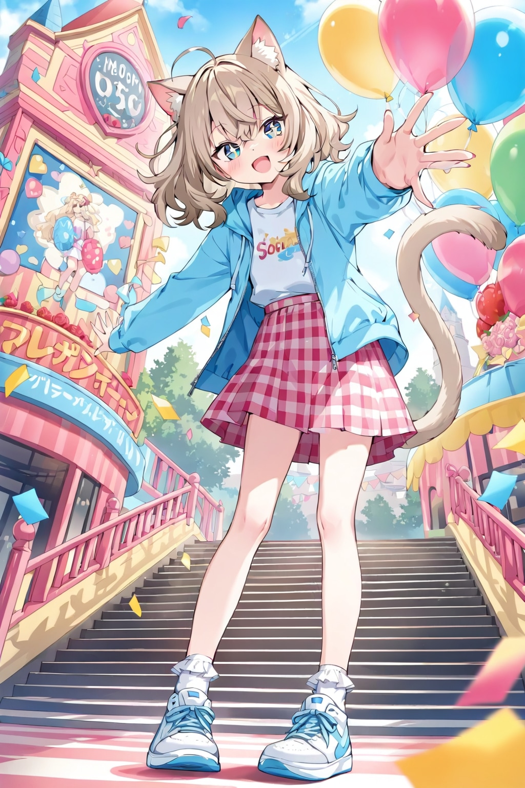 リズと遊園地