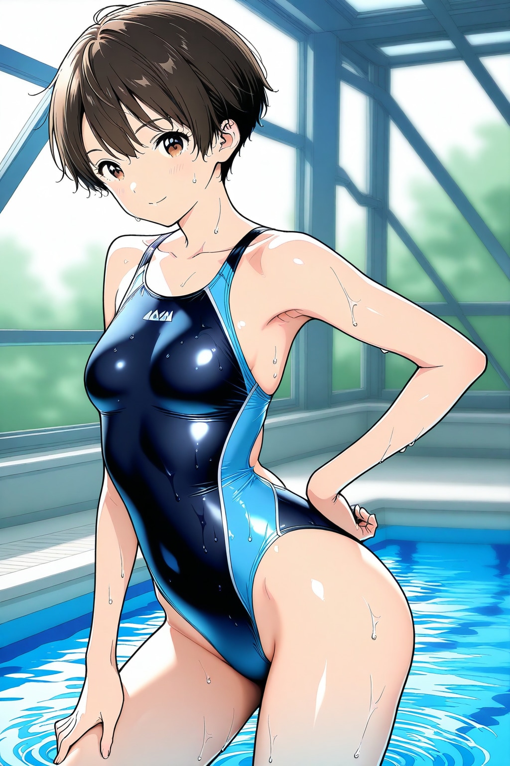 BEHIMOTHで競泳水着　250805