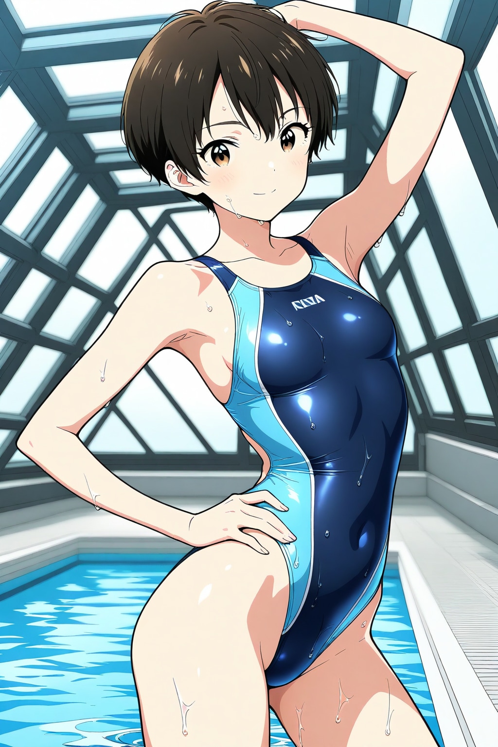 BEHIMOTHで競泳水着　250805