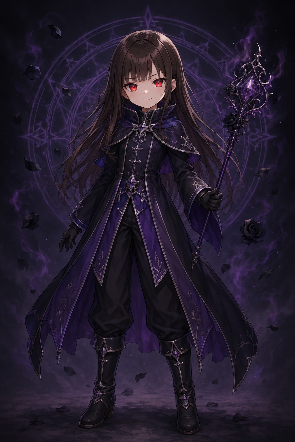 ららちゃん　悪の魔法少女化　没デザイン | の人気AIイラスト・グラビア