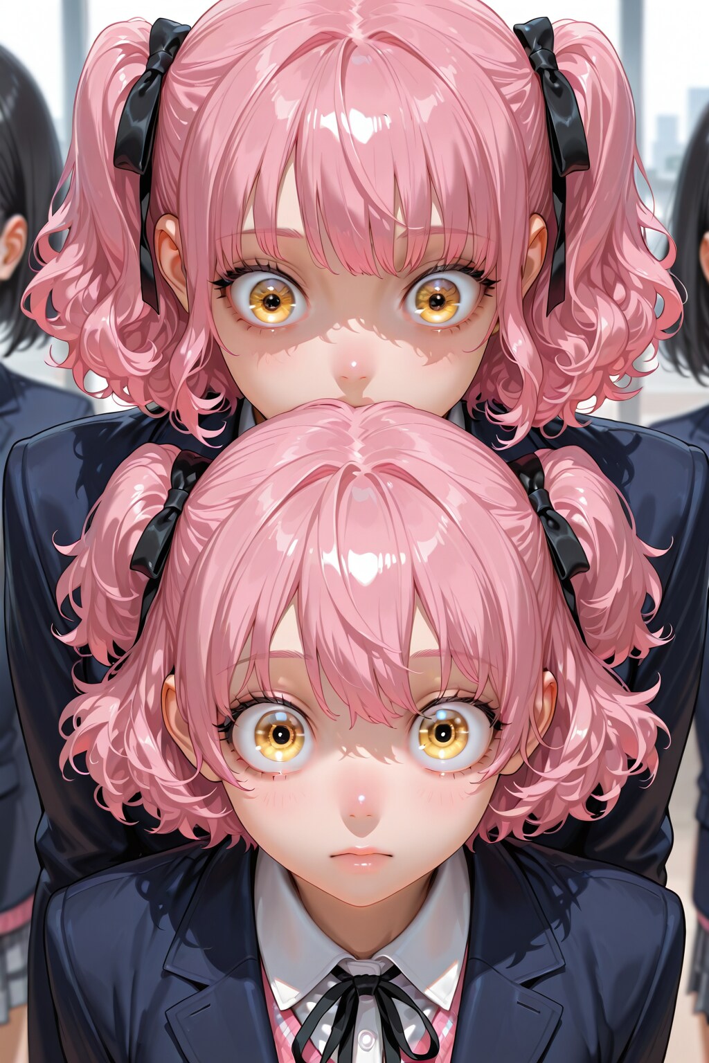 恐怖！ハルネと偽ハルネ | の人気AIイラスト・グラビア