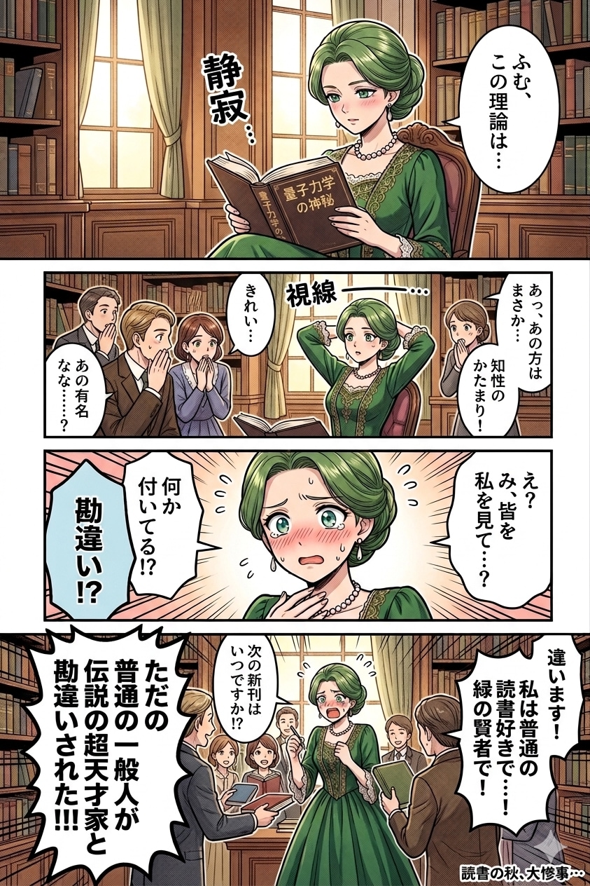 か、、、勘違いよっ！