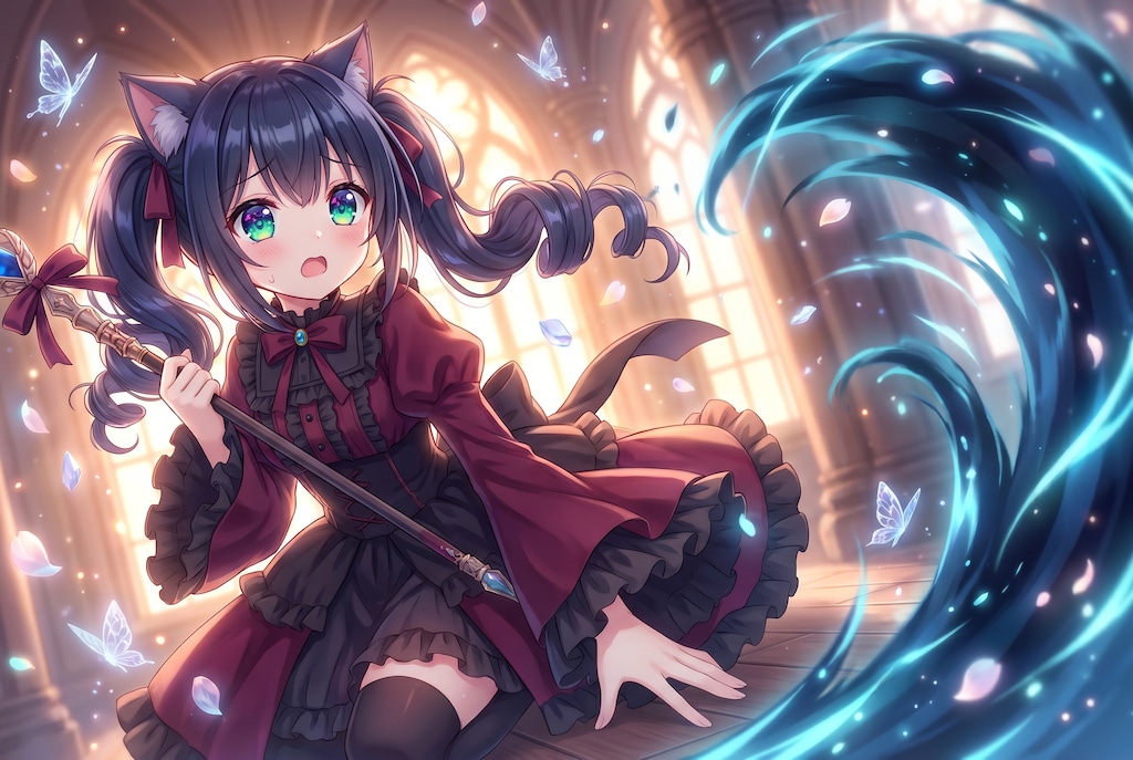 蒼魔奔流と黒猫耳