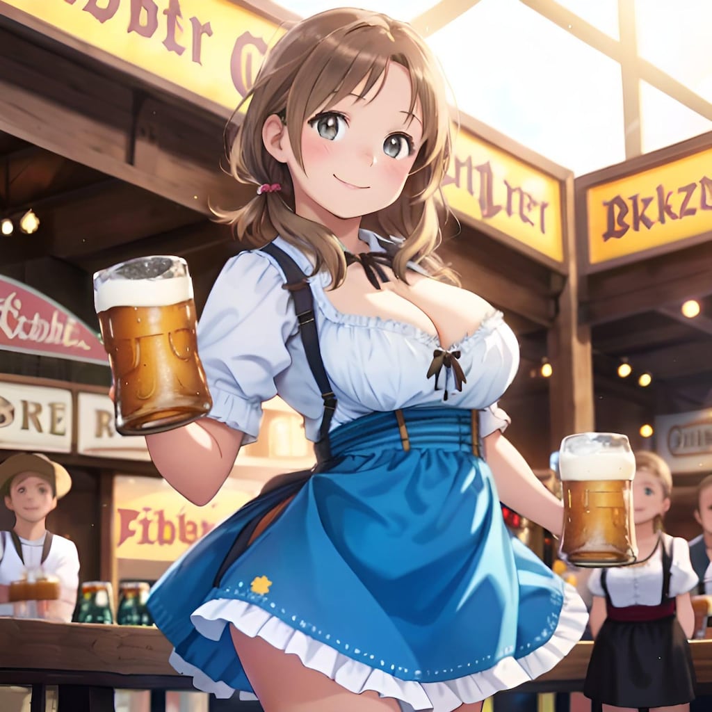 控えめではないオクトーバーフェスト