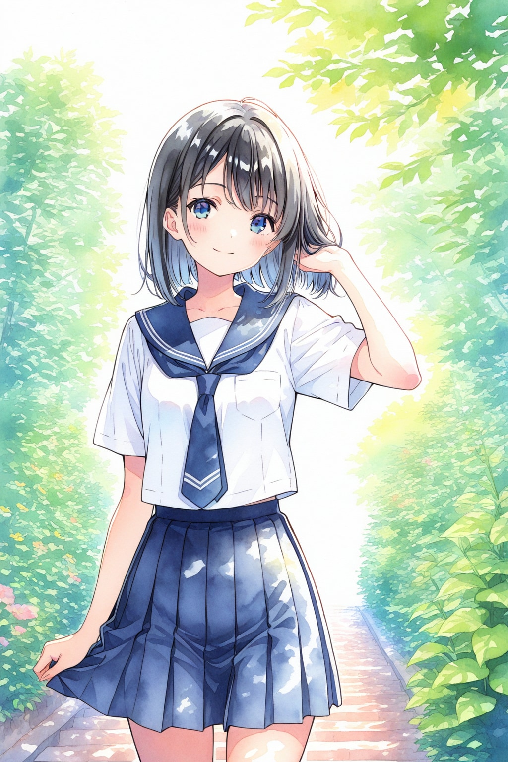新緑の少女
