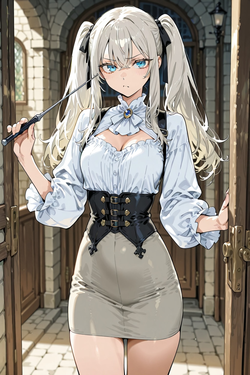 15分の遅刻ですね | の人気AIイラスト・グラビア