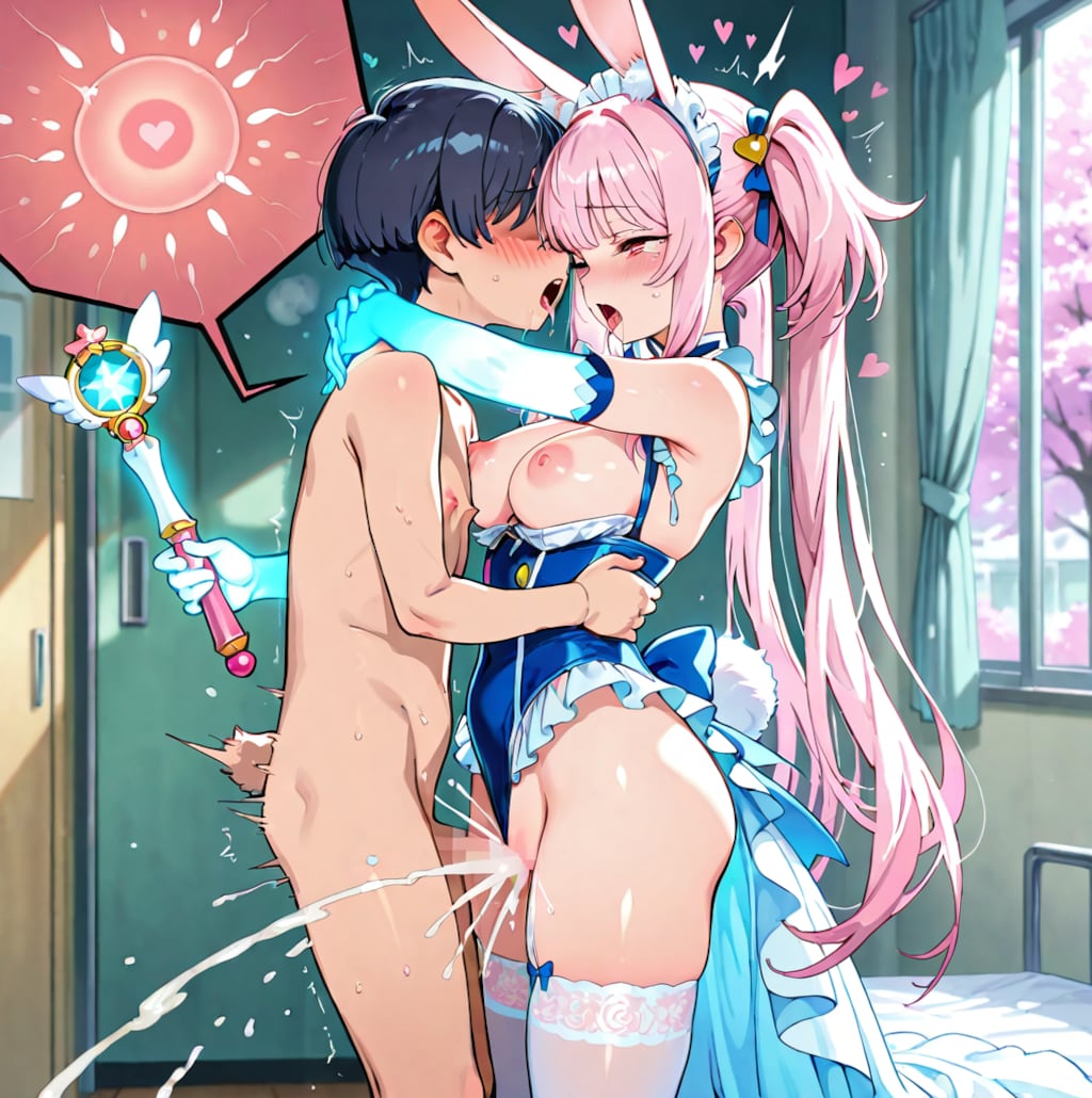 DAISYバニ魔法少女受精