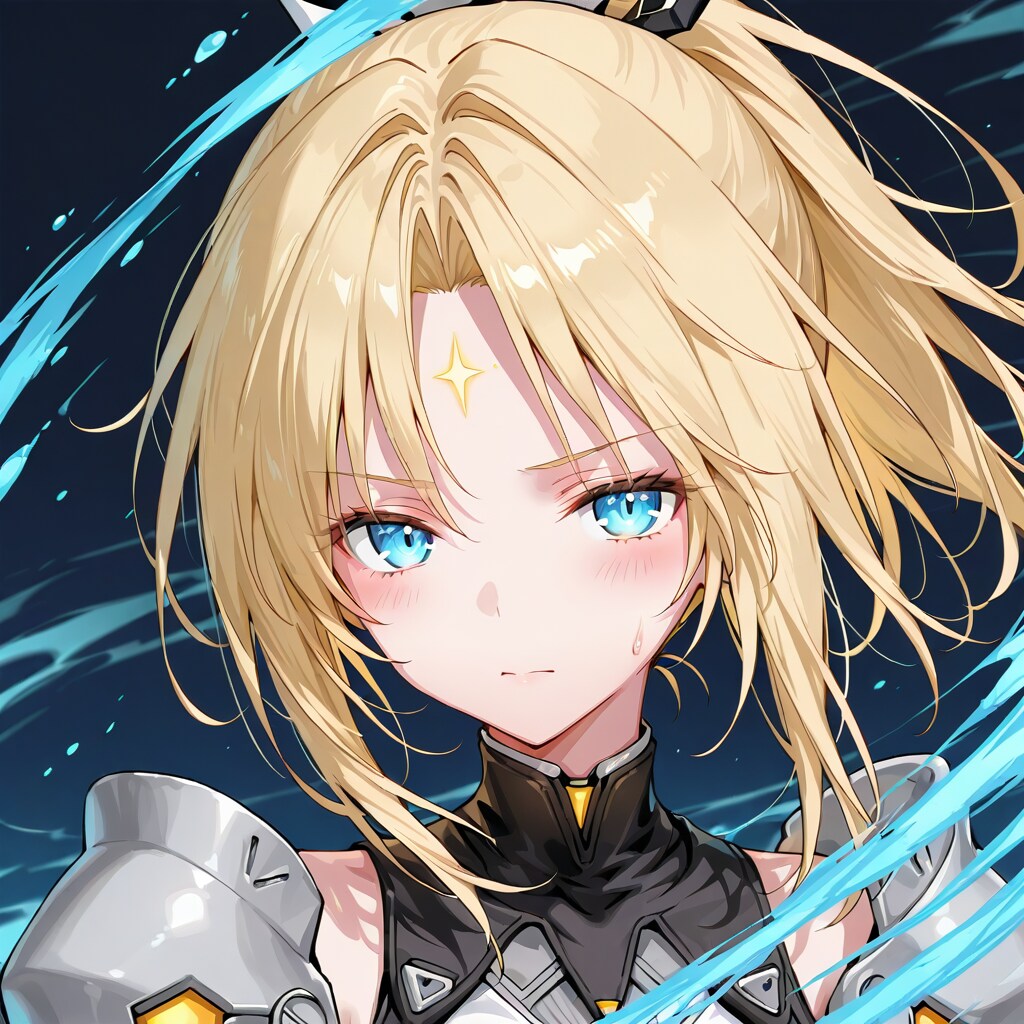 可愛い青目姫騎士