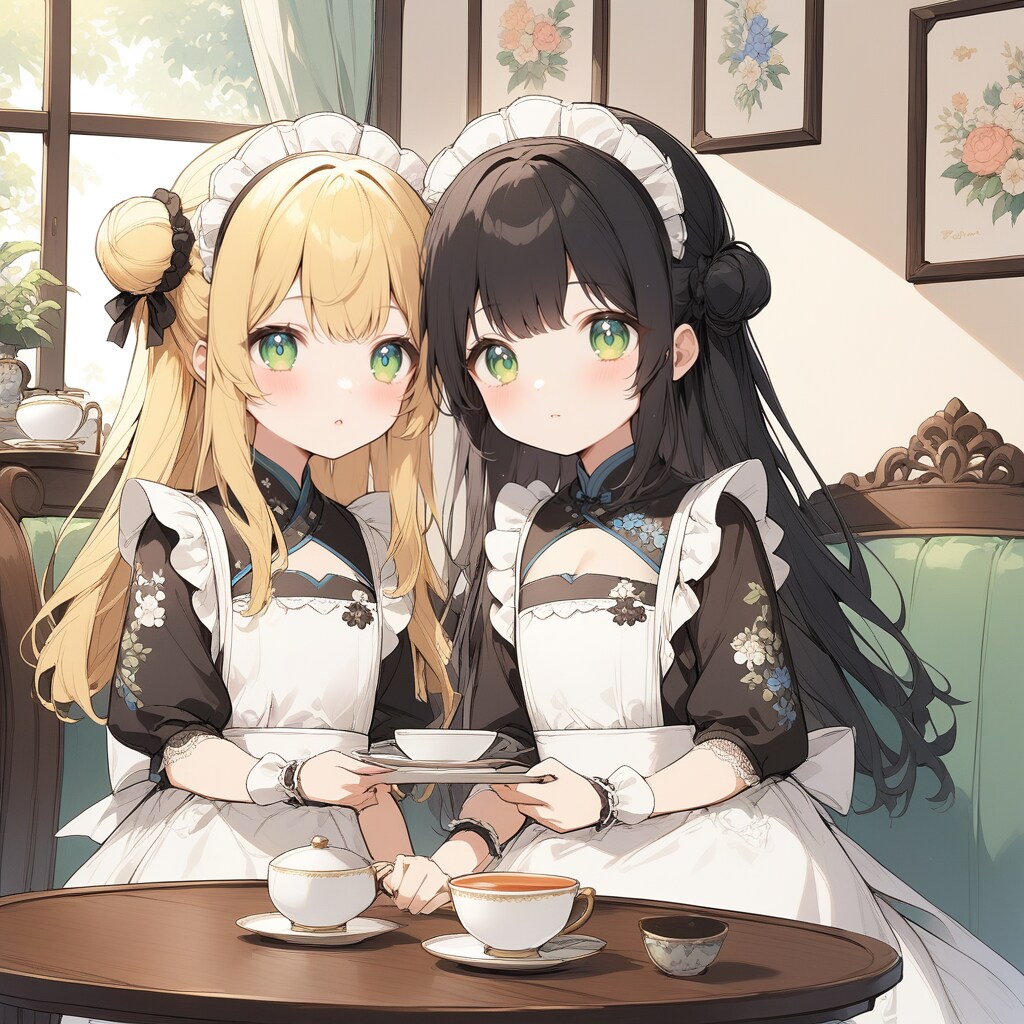 お城で働くメイドさん♪
