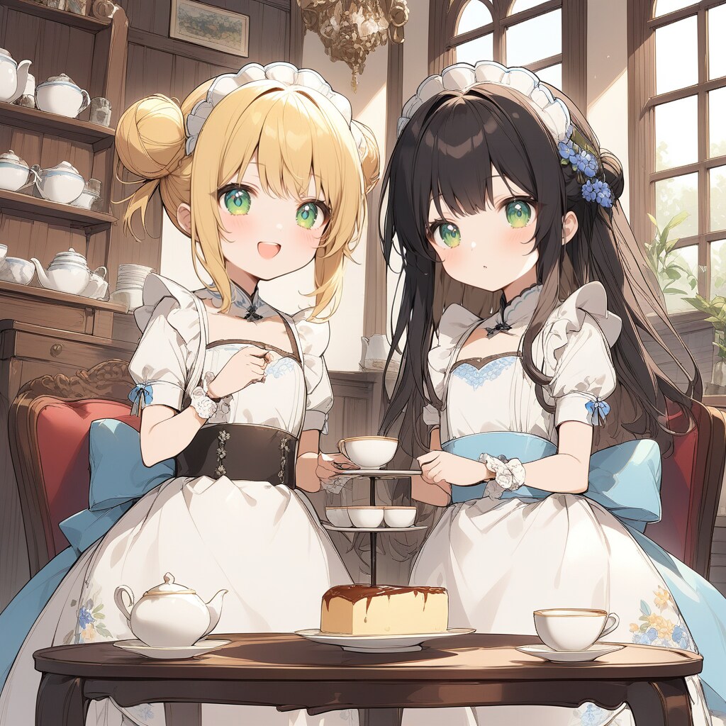 お城で働くメイドさん♪