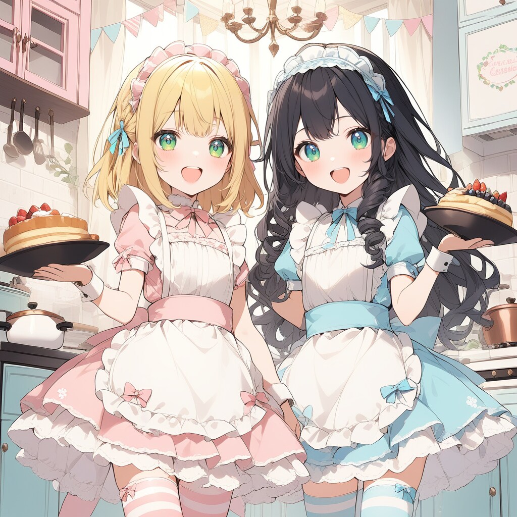 お城で働くメイドさん♪