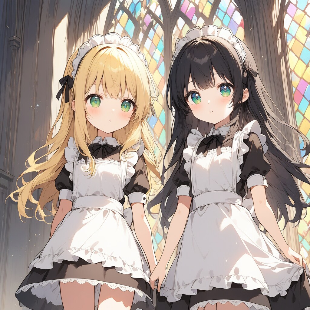お城で働くメイドさん♪