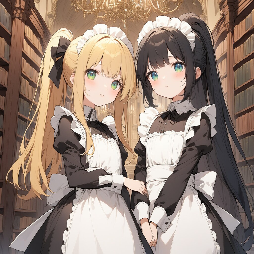 お城で働くメイドさん♪