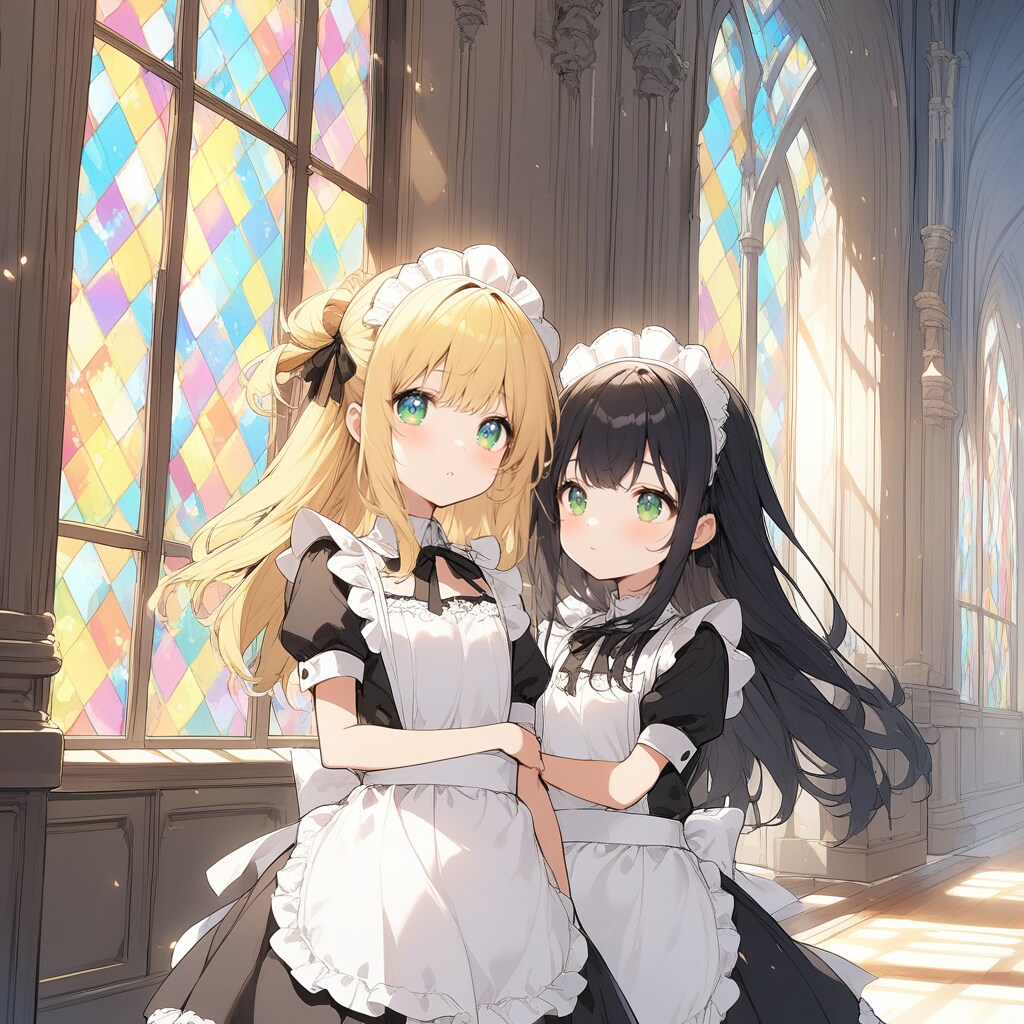 お城で働くメイドさん♪