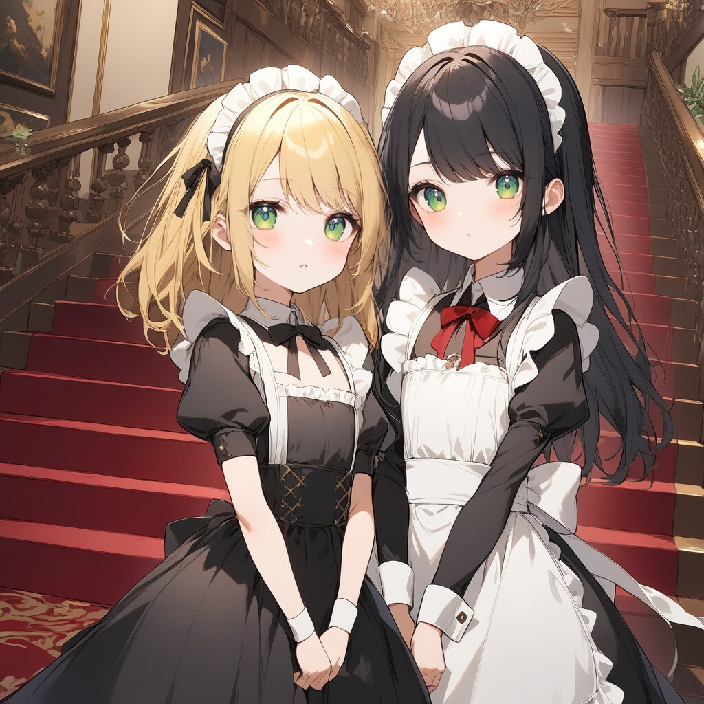 お城で働くメイドさん♪