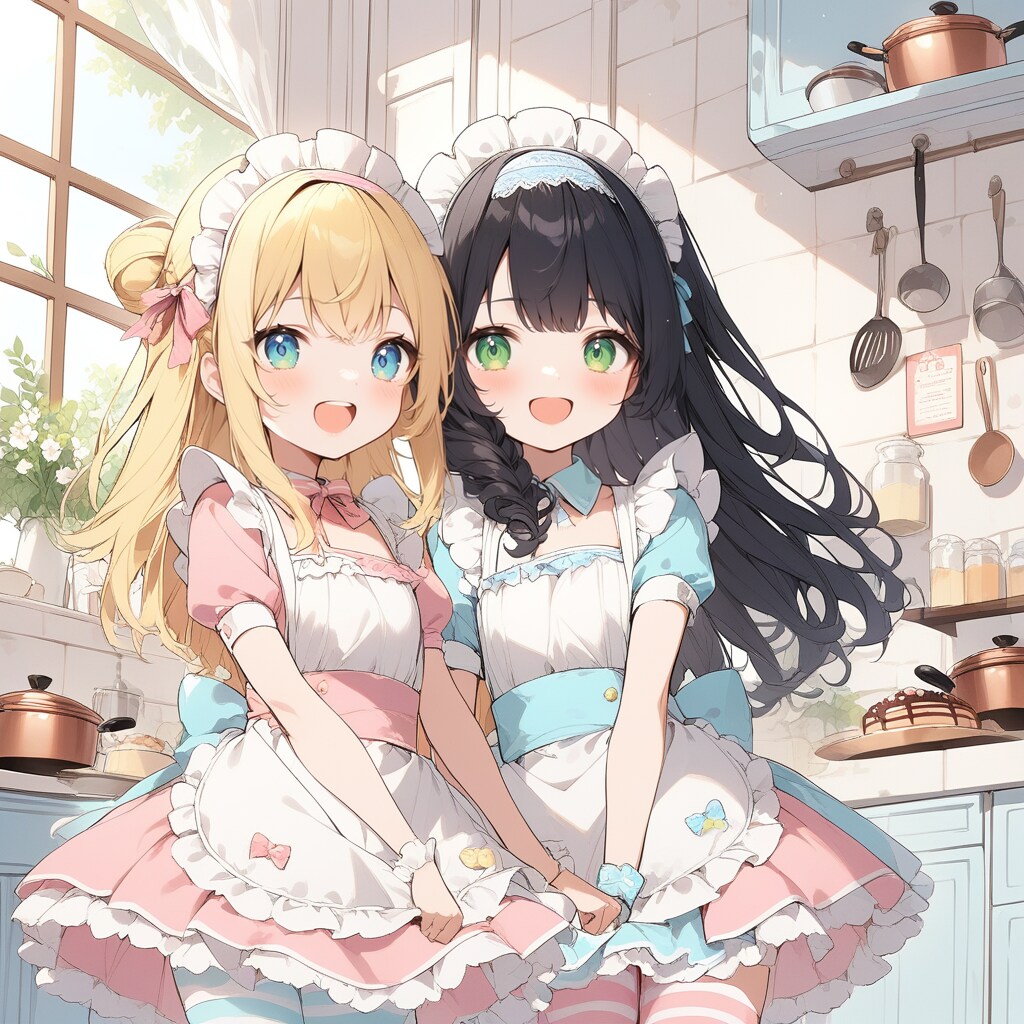 お城で働くメイドさん♪