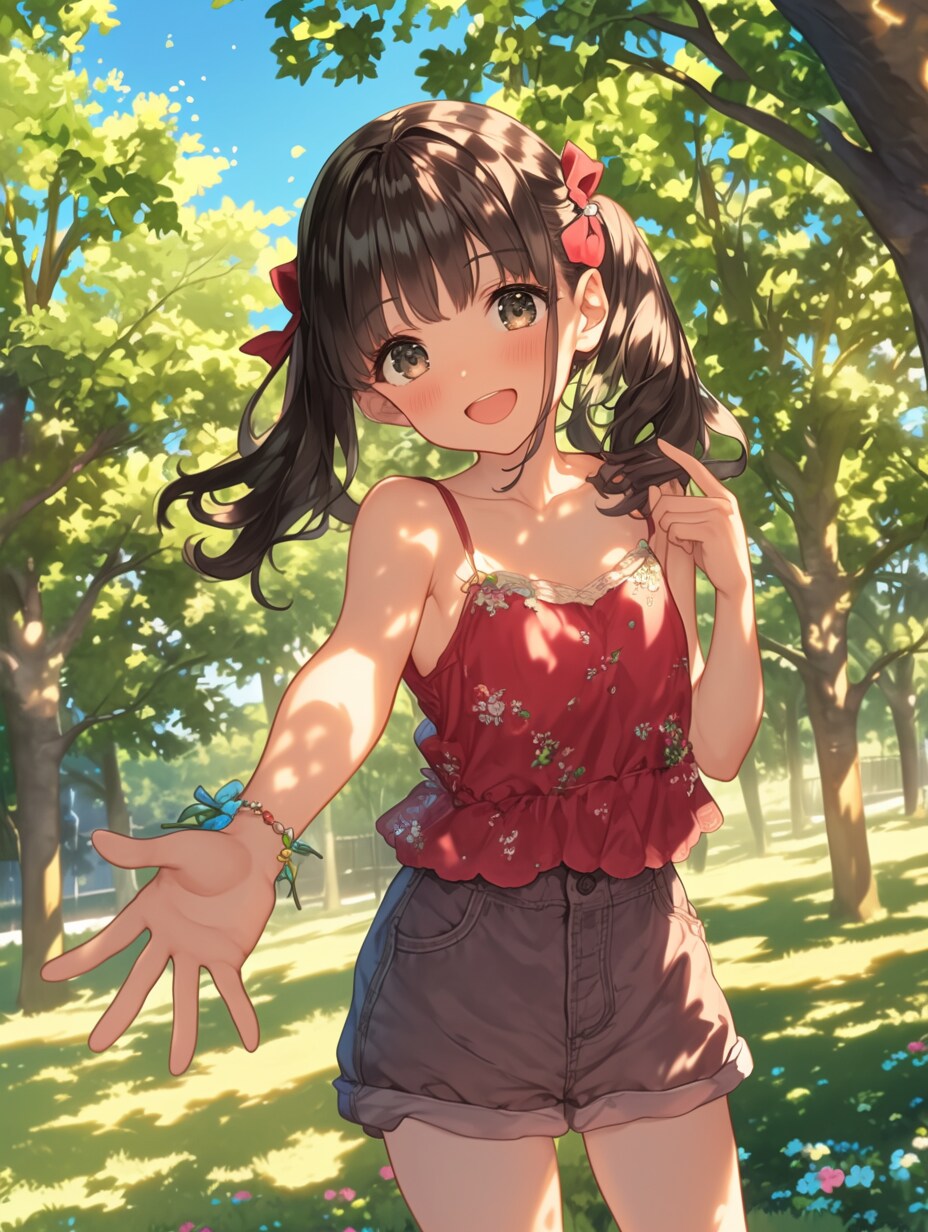 キャミソール女子55 | の人気AIイラスト・グラビア