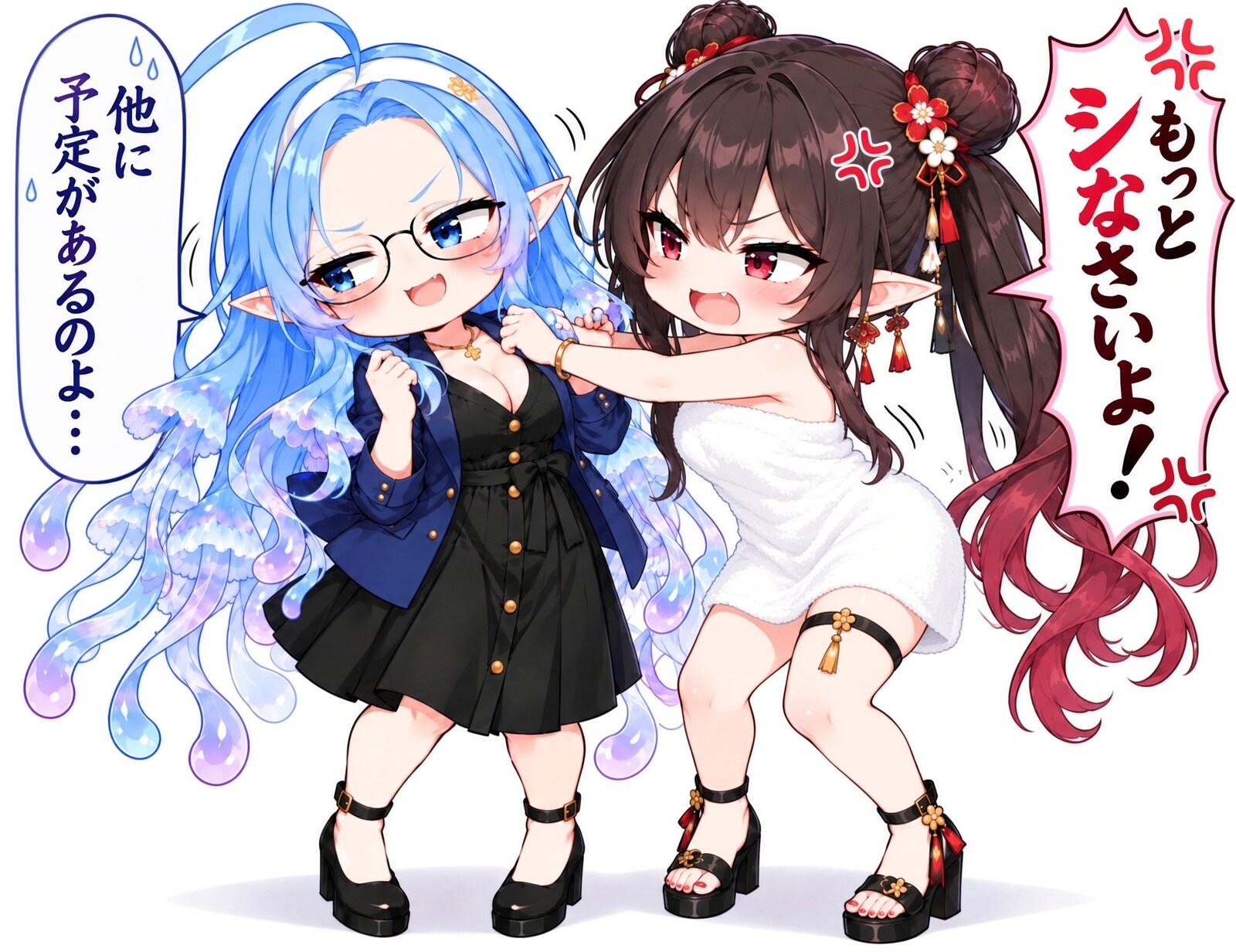 「満足しきれてないのよ！」 | の人気AIイラスト・グラビア