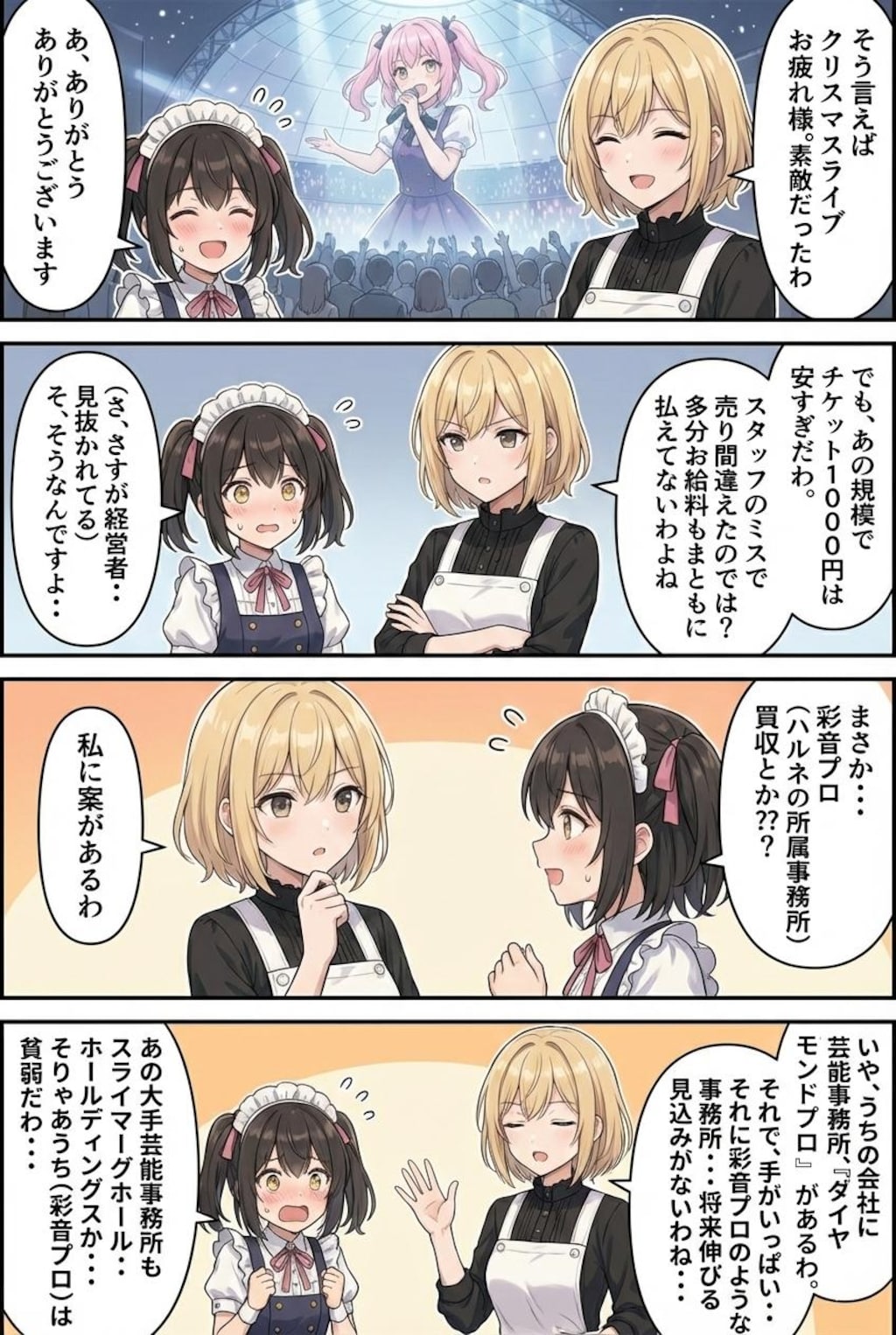 頑張れハルネちゃん〜スミレさん動きます編