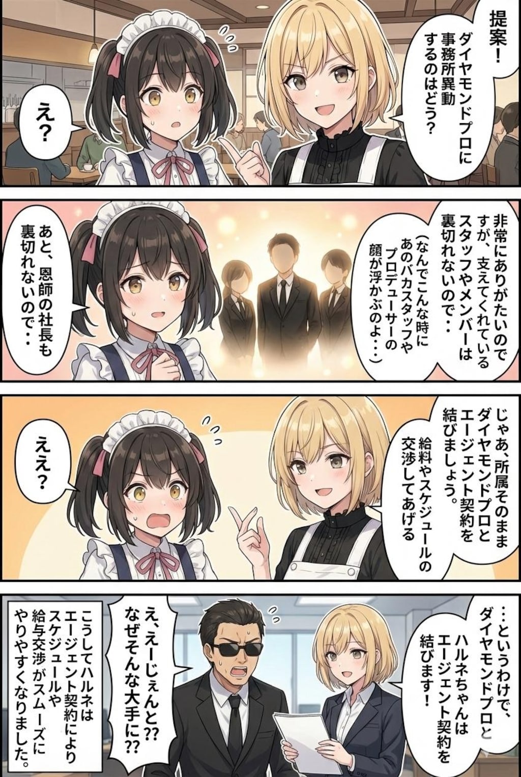 頑張れハルネちゃん〜スミレさん動きます編