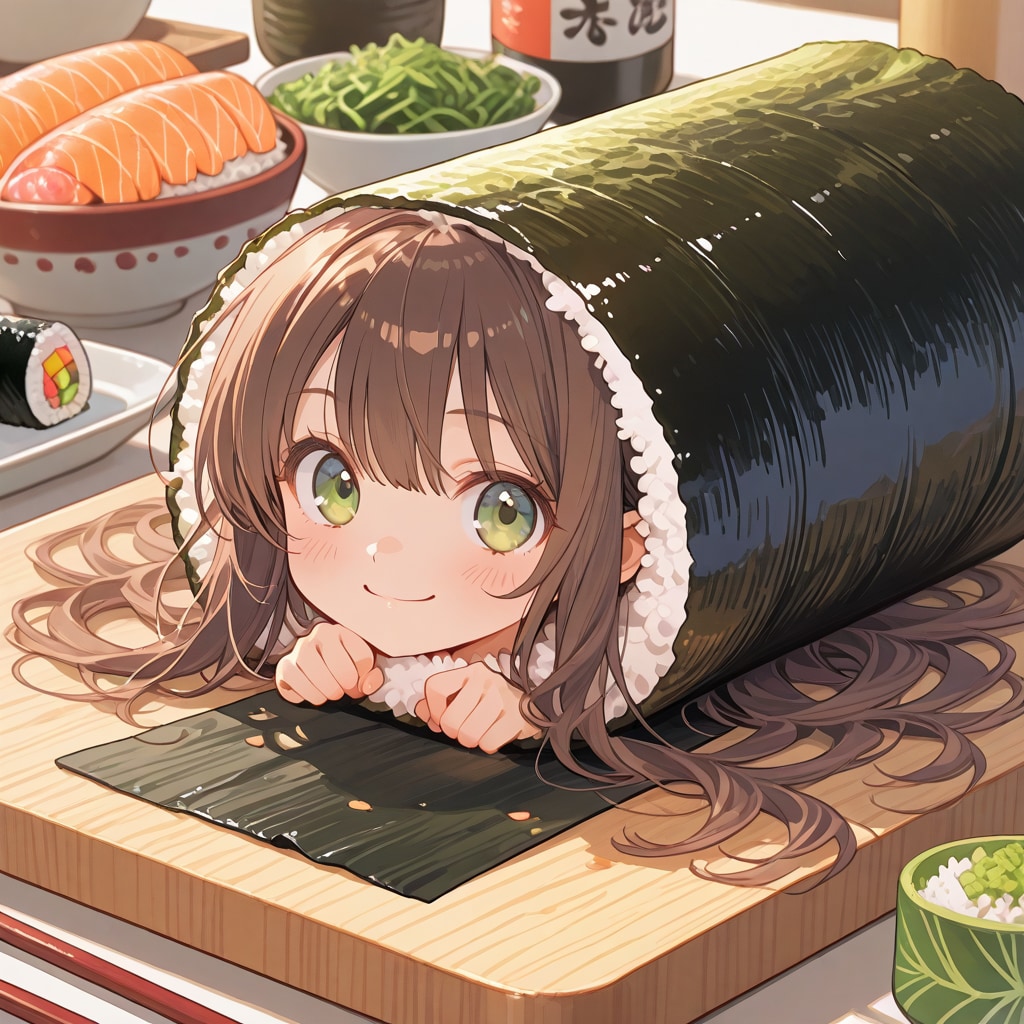 恵方巻 | の人気AIイラスト・グラビア