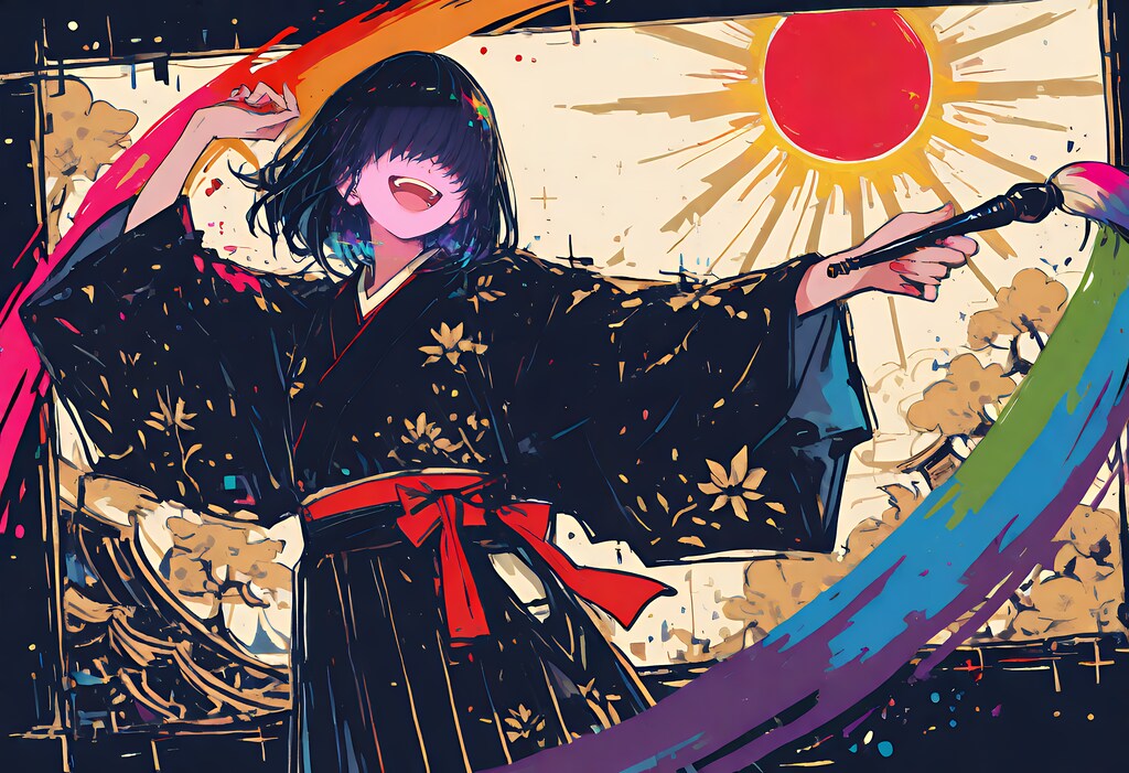 日の本で虹を描こう