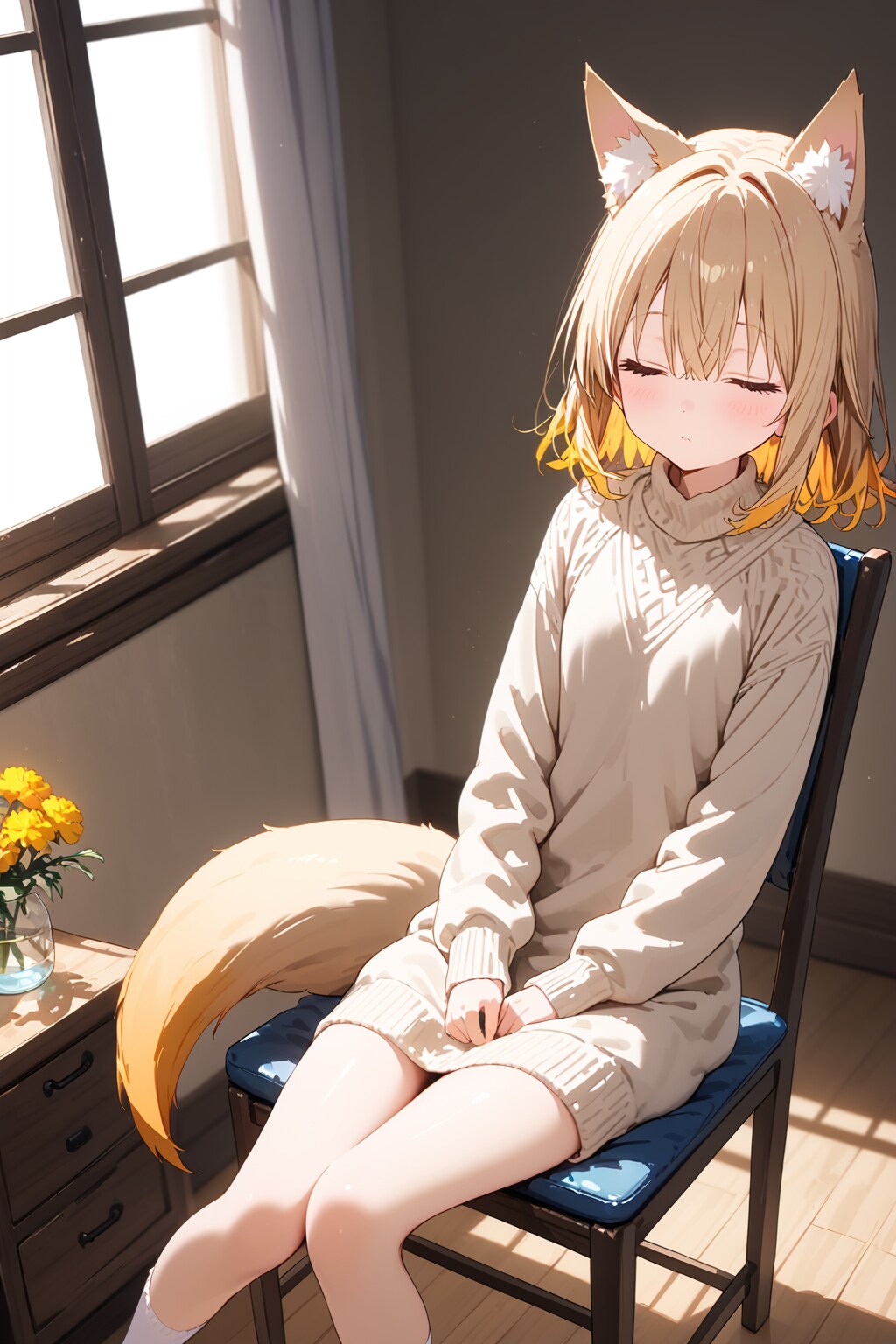 すやすやお狐さま