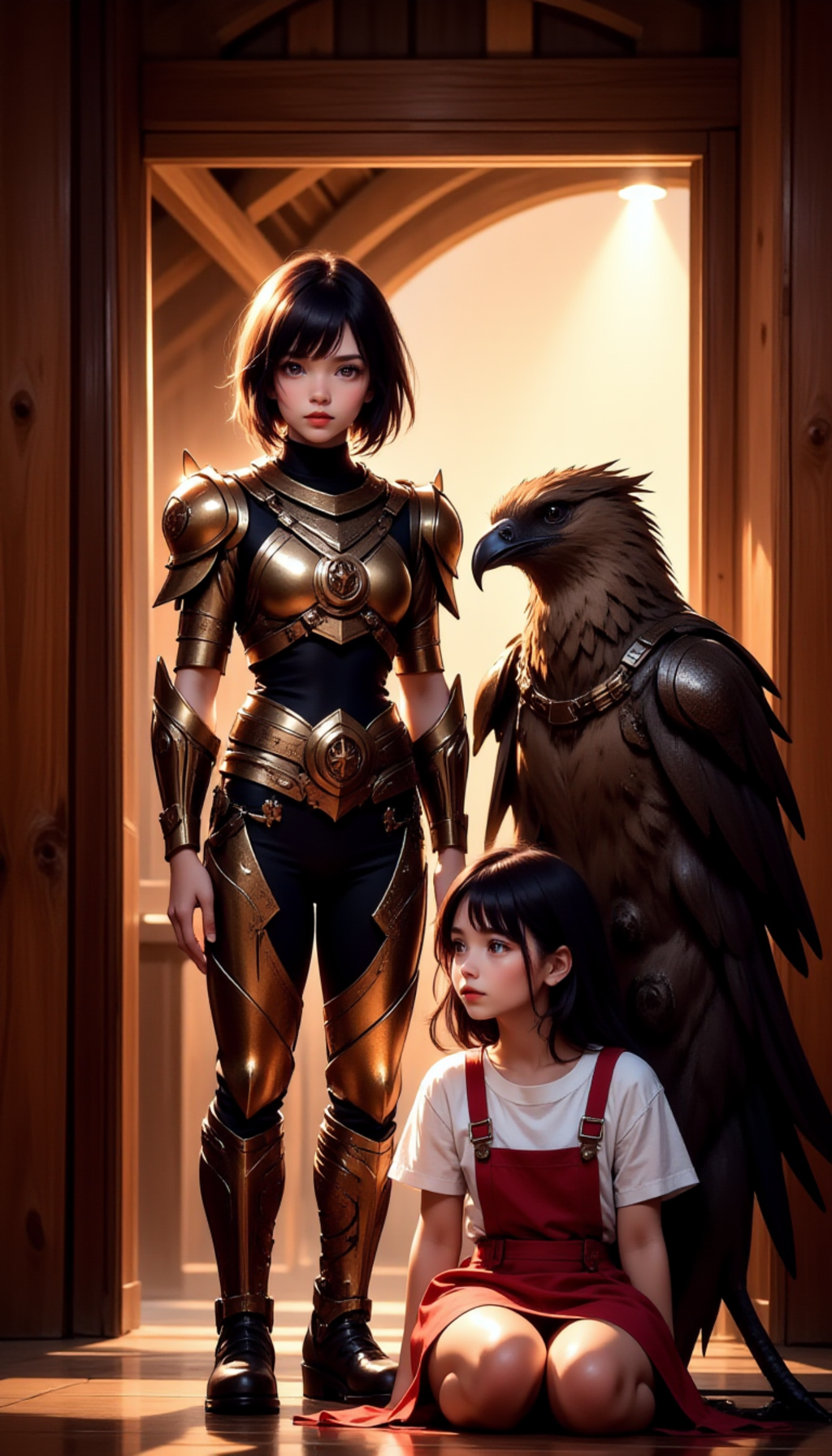 歯車少女：少女に助けられたクローエは少女を助けることを決意する