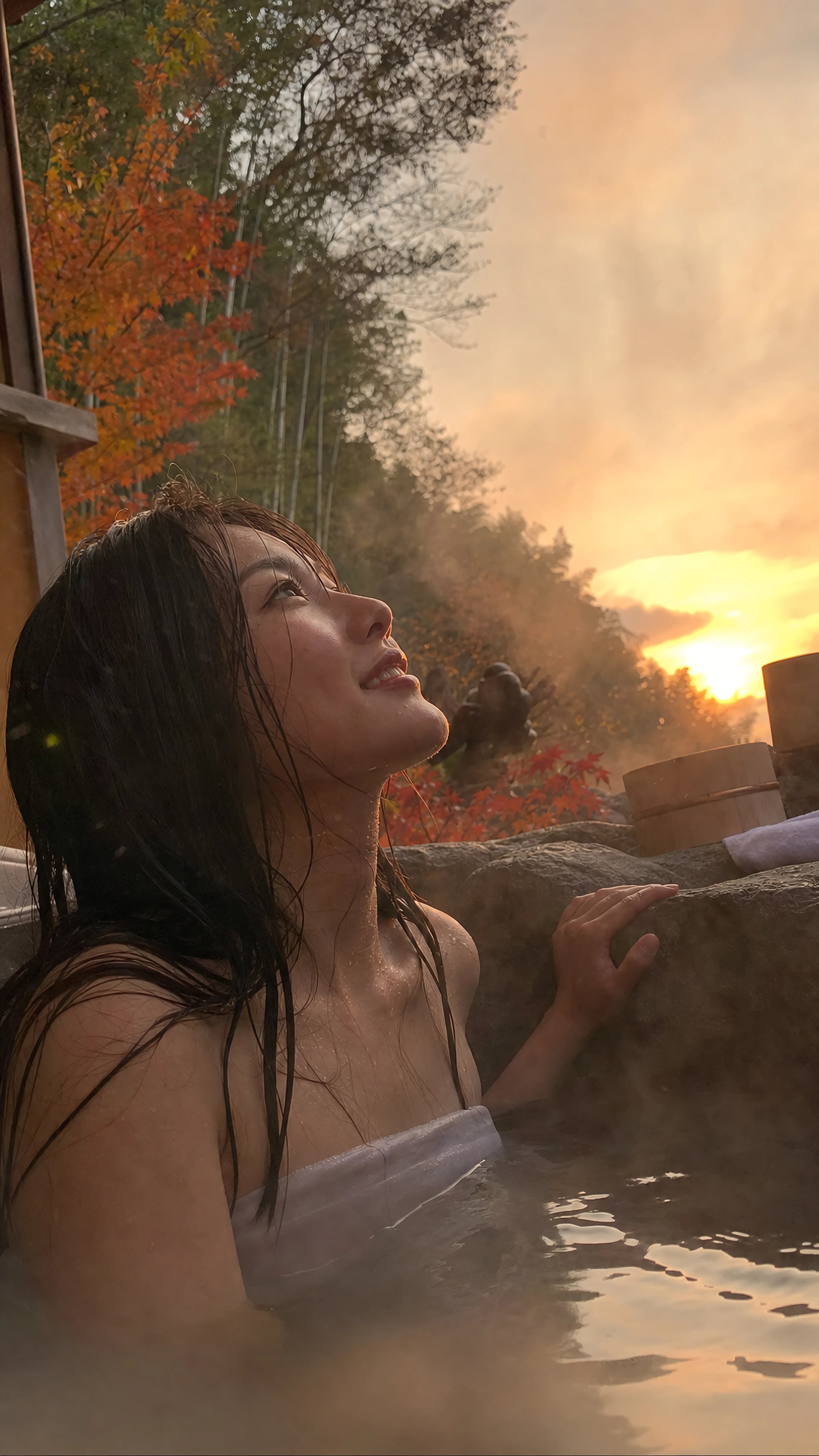 Steam, Sunset, and Quiet Breathing