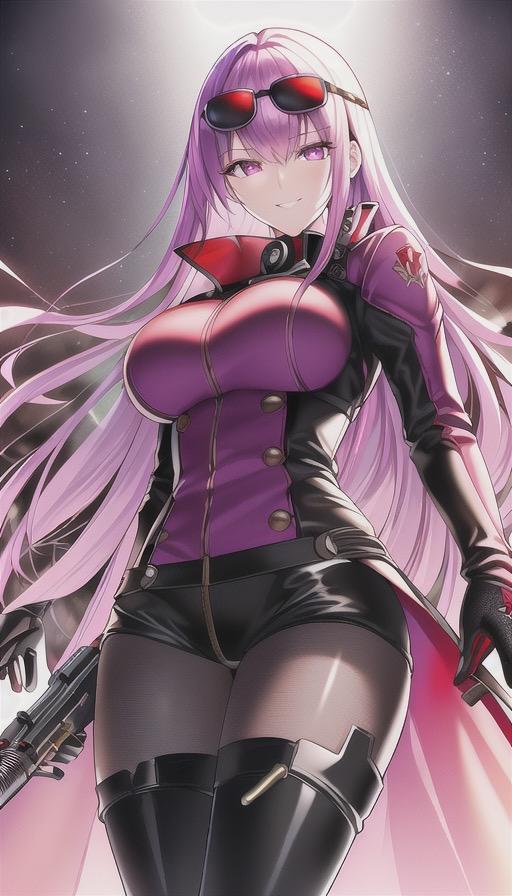 AIイラスト活動1周年記念イラストその1