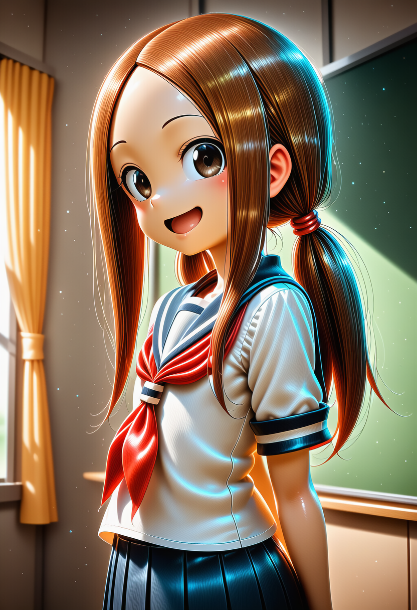 ヘアアレンジした高木さん | の人気AIイラスト・グラビア