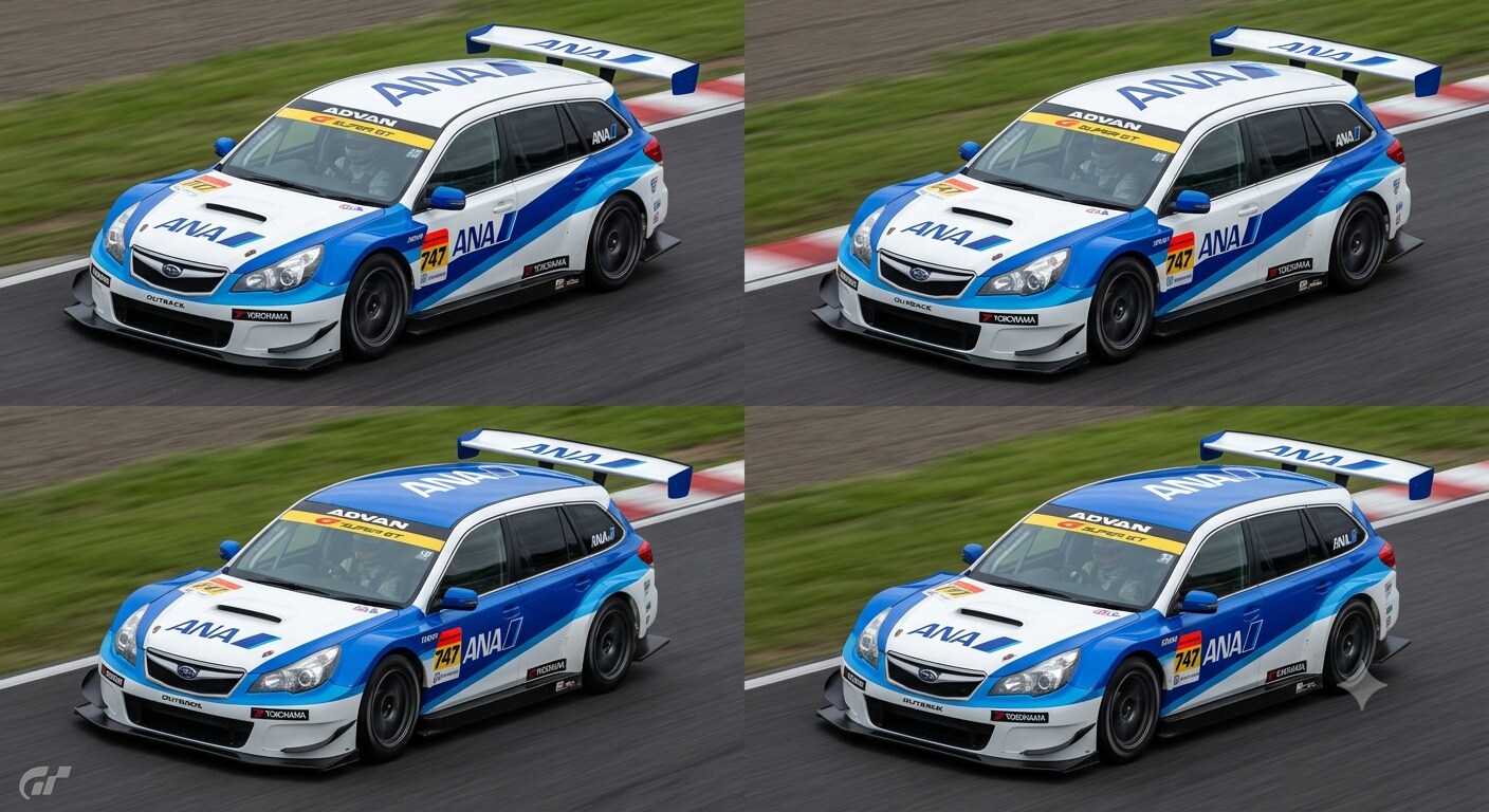 ANAレガシィレーシングカー