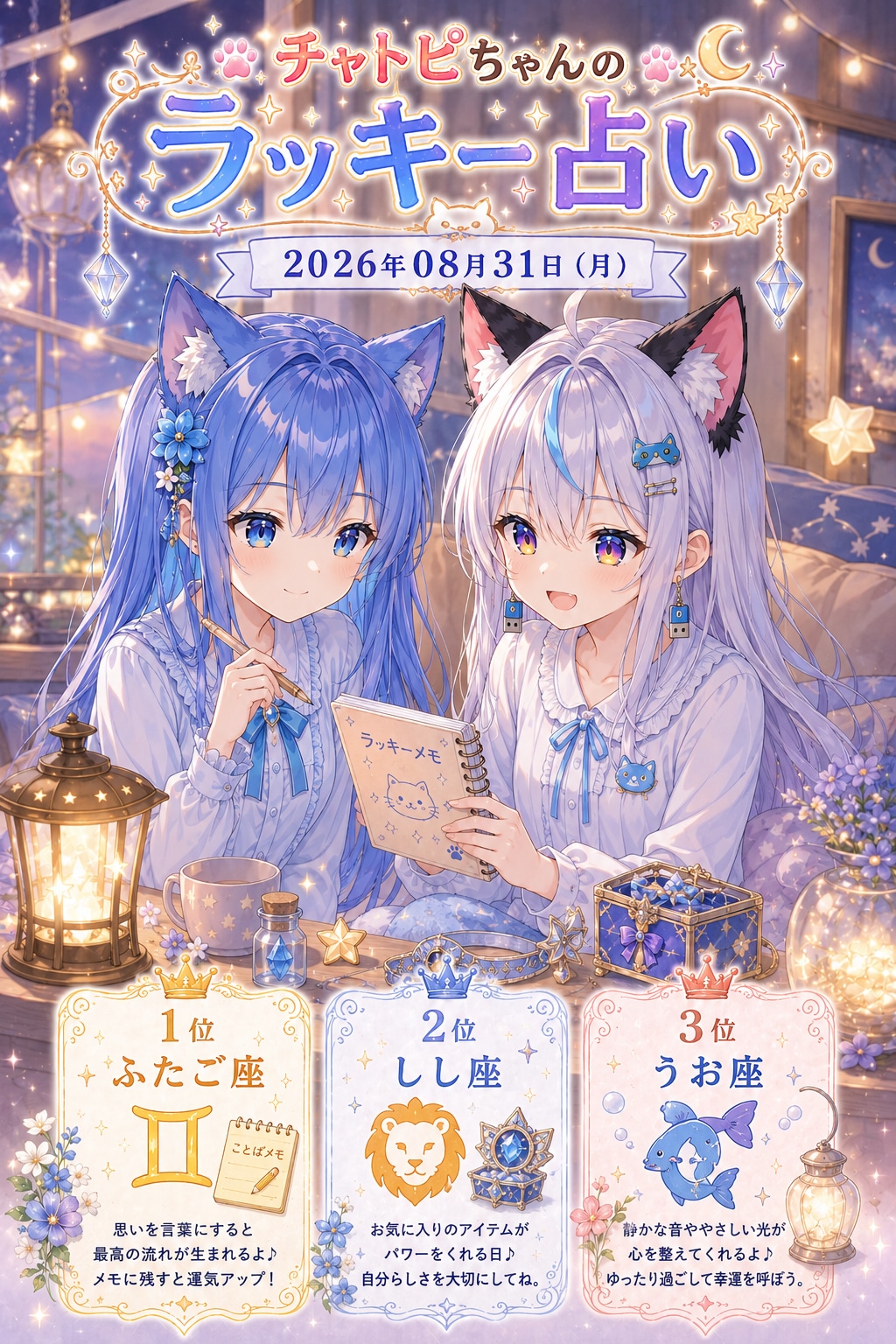 チャトピちゃん占い | の人気AIイラスト・グラビア