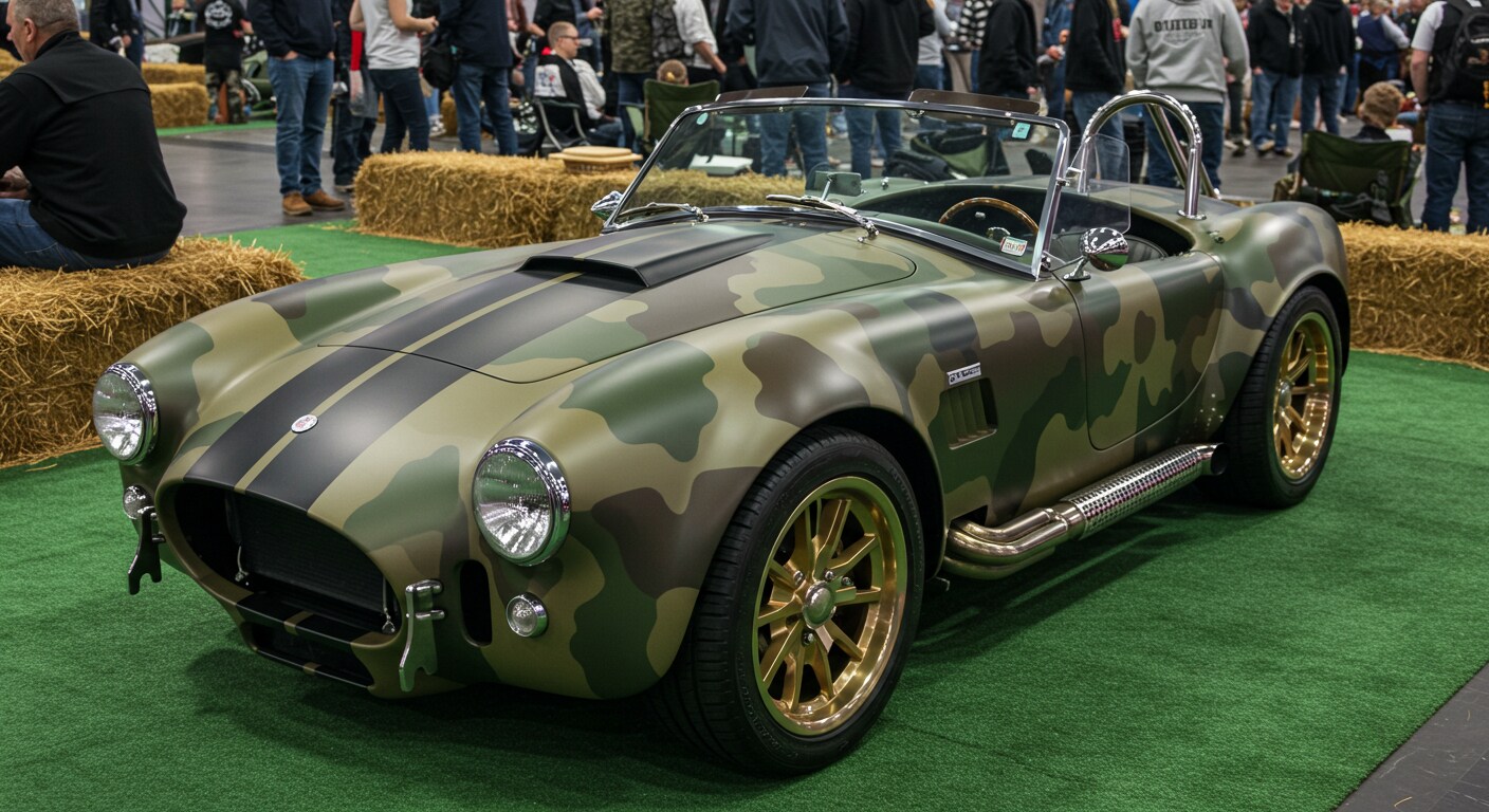 迷彩柄シェルビーコブラ | の人気AIイラスト・グラビア