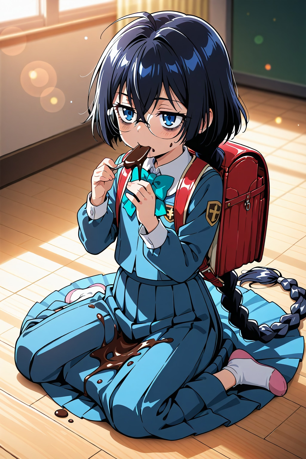 チョコレートが溶けてきました🍫