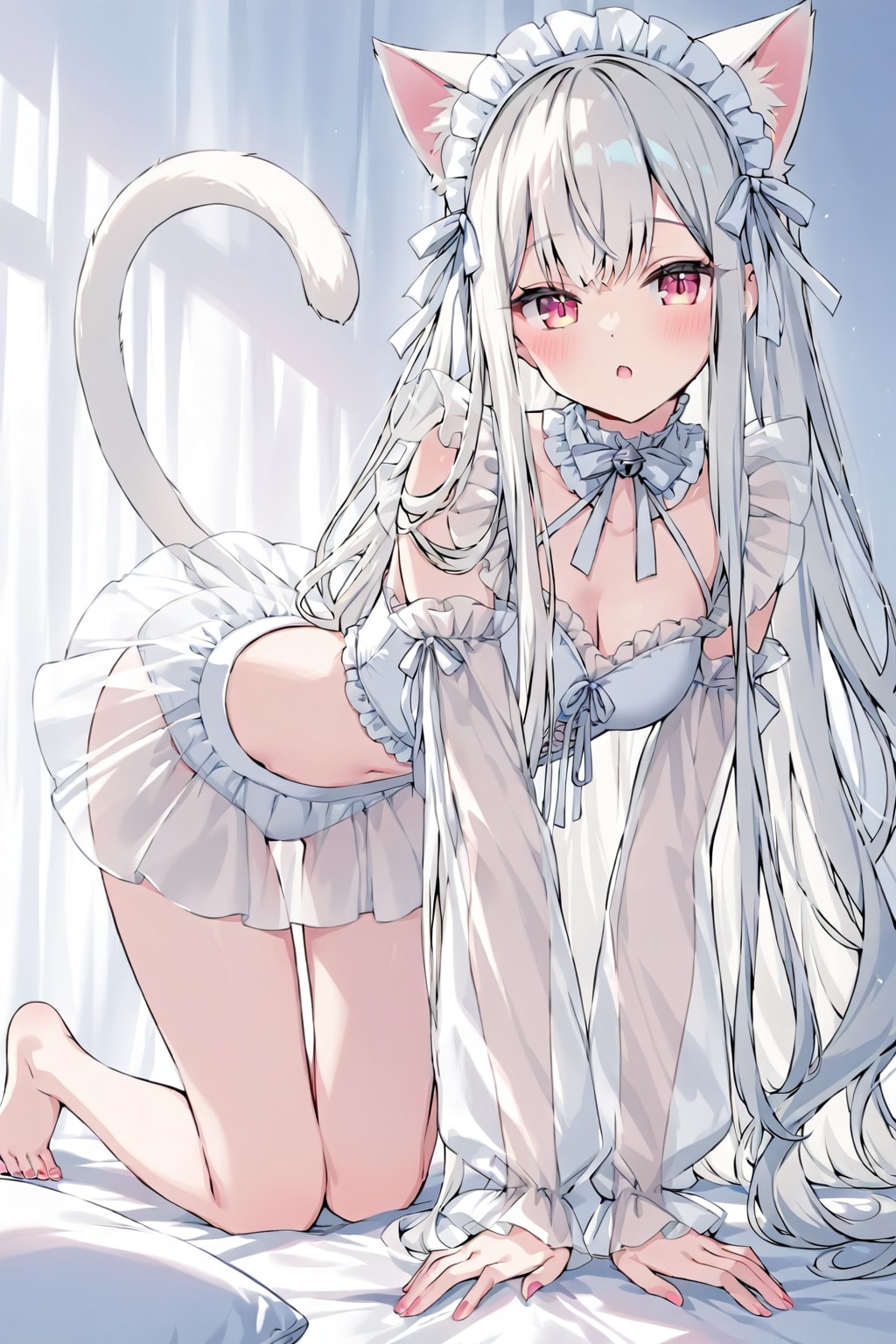 白猫ちゃん