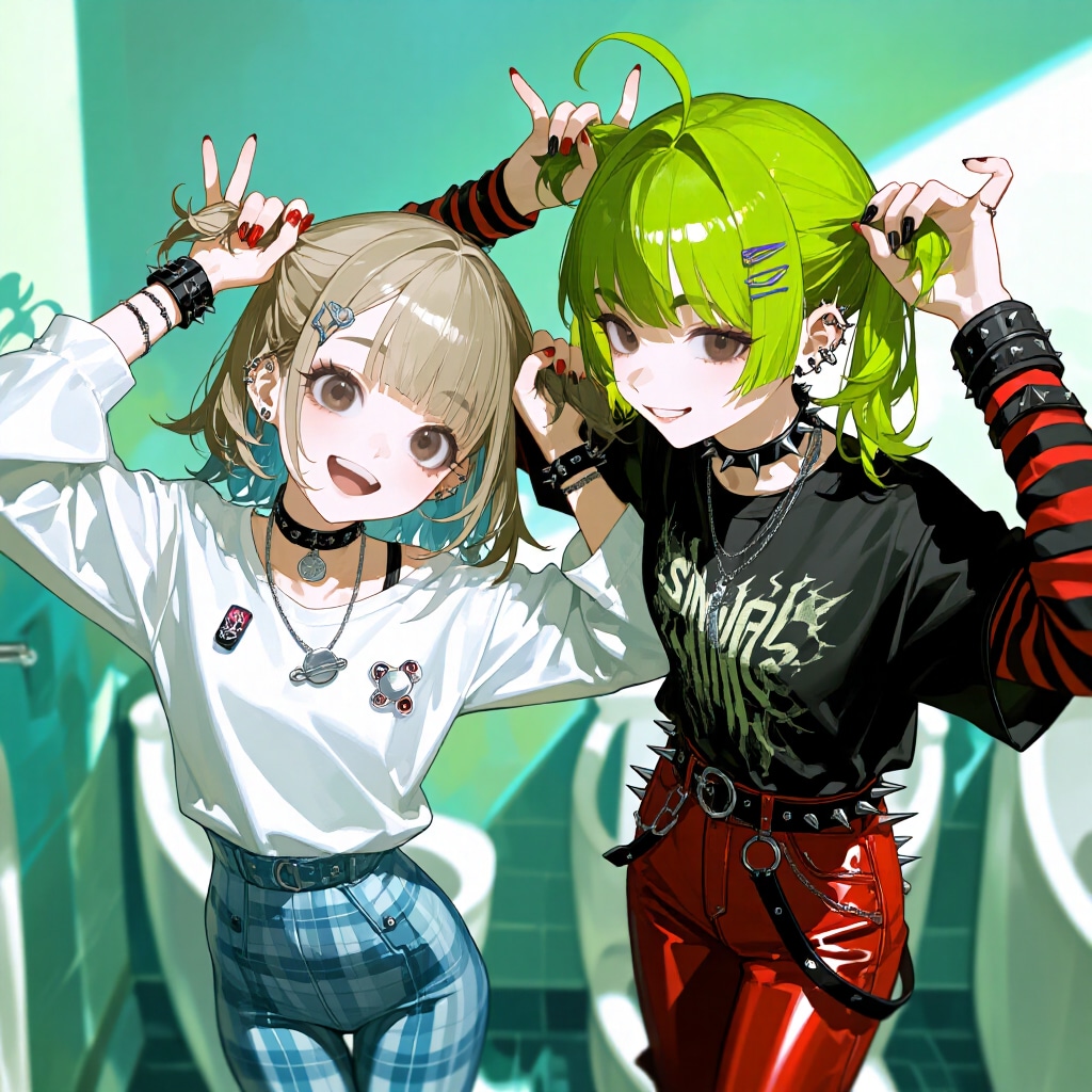 手ツインテ