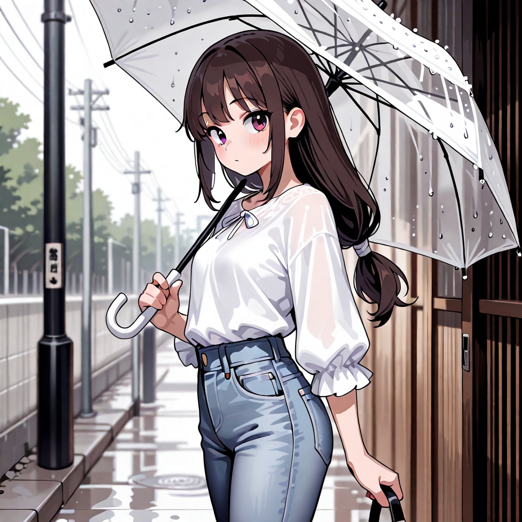 雨の日のお出かけ
