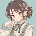 お団子ちゃん:プロンプトあり 3枚目