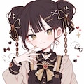 お団子ちゃん:プロンプトあり 2枚目