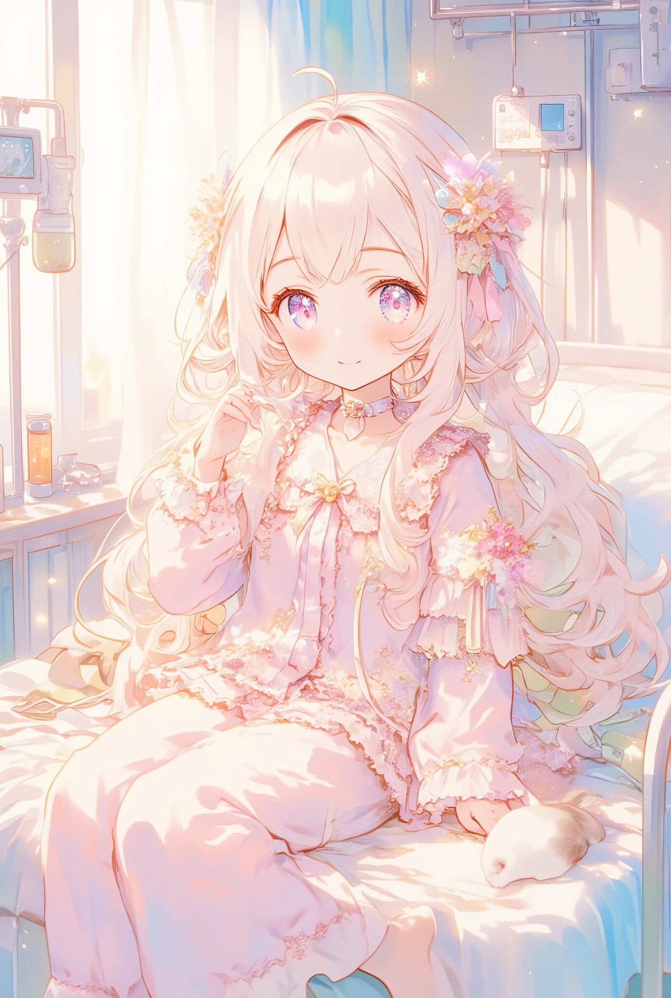 フリフリちゃんの入院生活 | の人気AIイラスト・グラビア