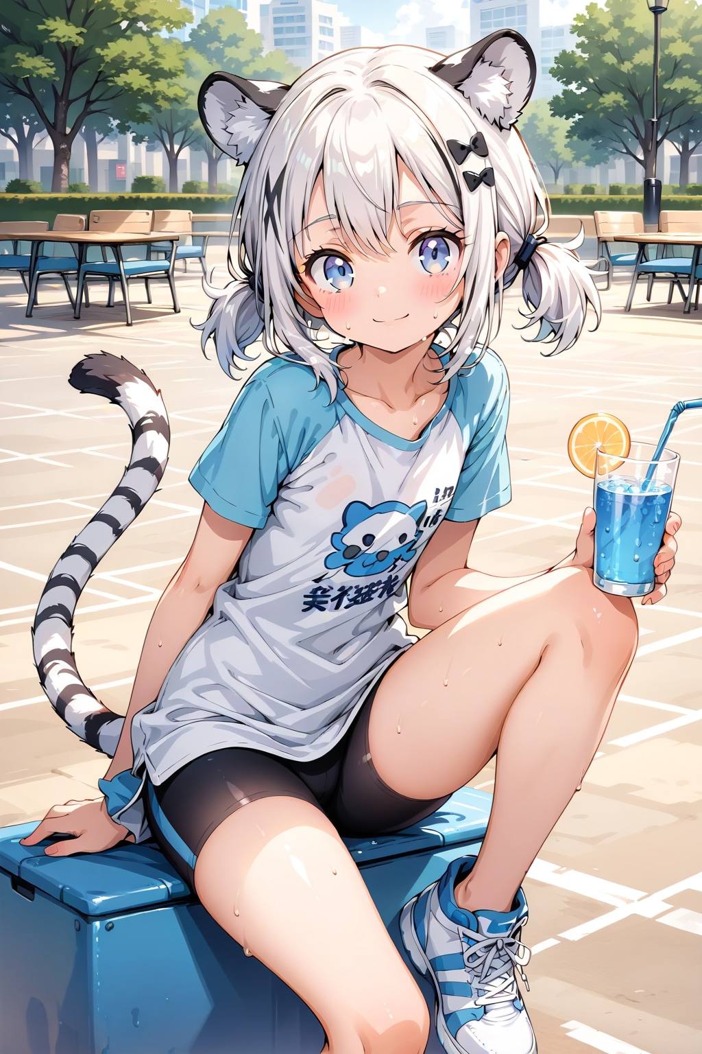 スパッツ凛虎ちゃん(∩´∀`∩)💕