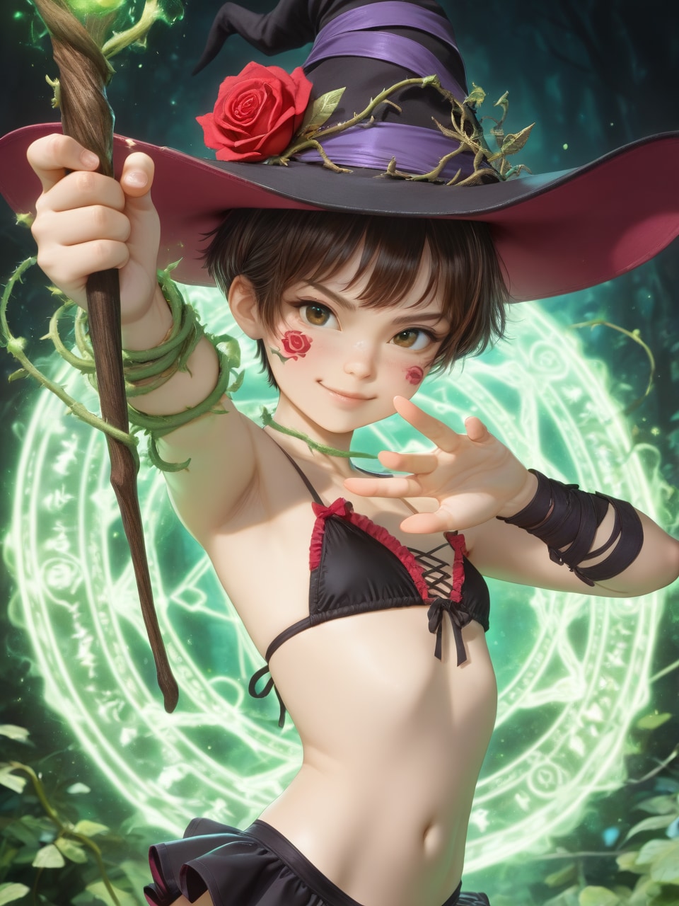 いばらの魔女 | の人気AIイラスト・グラビア