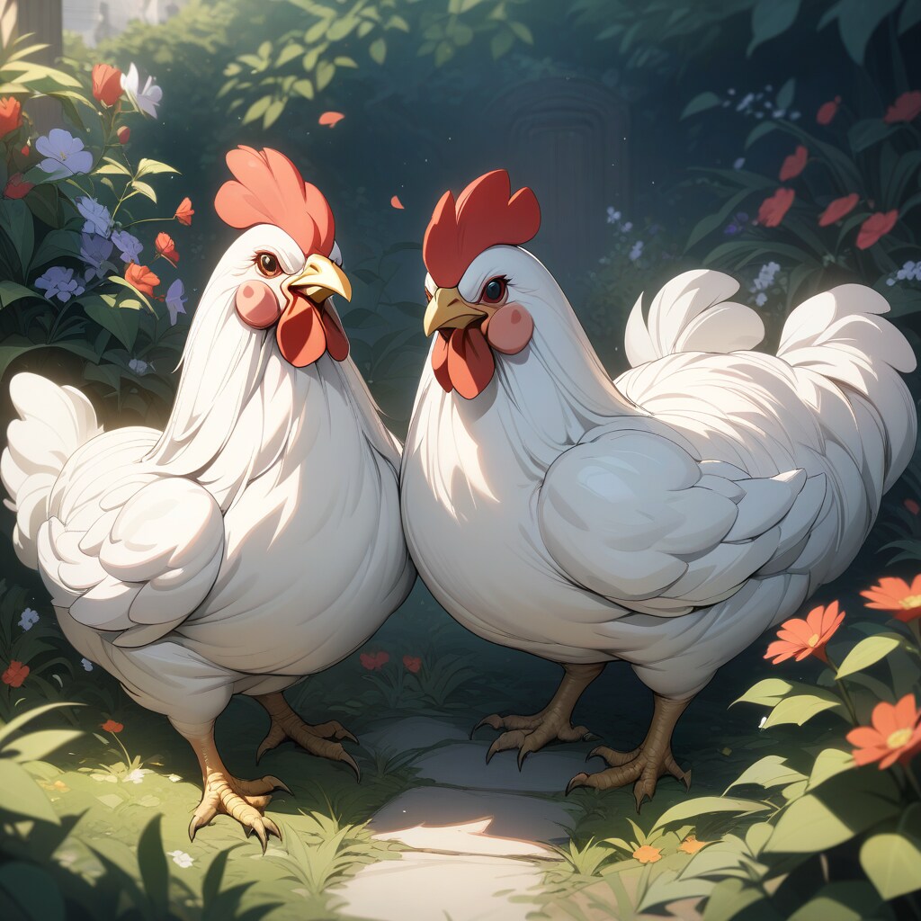 うちの庭には二羽鶏がいる企画用