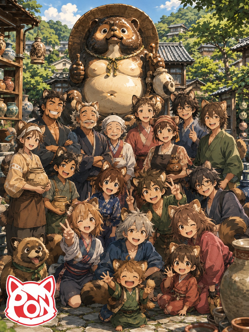 狸村の人々